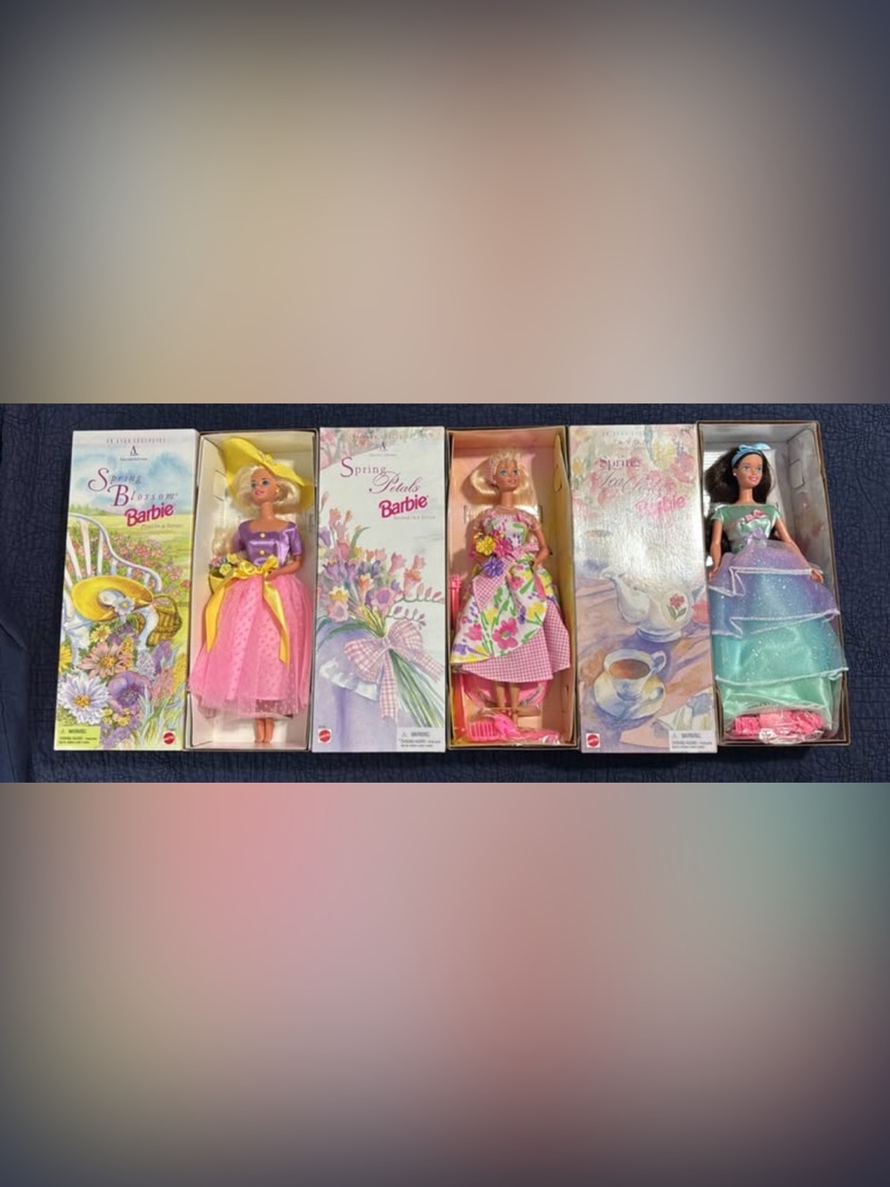 🌸 Vintage Avon Barbie Spring Series — Set of 3 — $65 NEW IN BOX